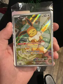 Eevee # 173 Black Star Sv Scarlet & Violet Promo Card Holo Pokemon - Image 1