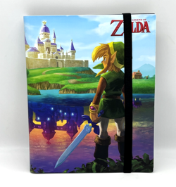 RARE 2016 Zelda Official Trading Card Game Nintendo Binder w/Sleeves Enterplay - Image 1