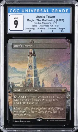 2020 MAGIC: THE GATHERING #372 URZA'S TOWER CGC 9 - Image 1