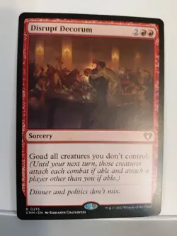 Disrupt Decorum Commander Masters Regular - Image 1