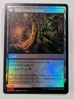 MTG Revitalizing Repast/Old-Growth Grove (FOIL) NM MH3 Uncommon #256 - Image 2