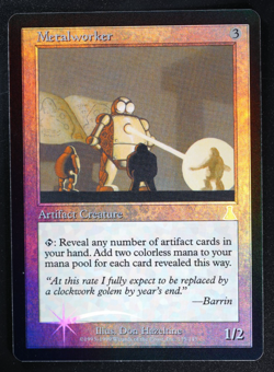 Metalworker FOIL Urza's Destiny Reserved List MTG Magic Card - Image 1