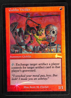 Goblin Welder FOIL Magic Card Urza's Legacy MTG - Image 1