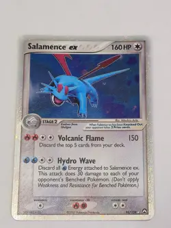 Pokemon TCG Salamence ex Ultra Rare Power Keepers #96/108 - LP+ GREAT CONDITION - Image 2