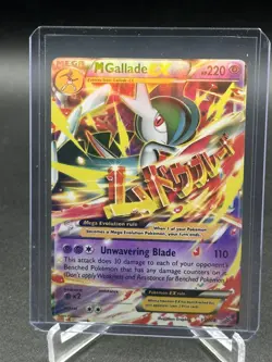 Pokemon Mega M Gallade EX 35/108 XY: Roaring Skies NM Condition - Image 1