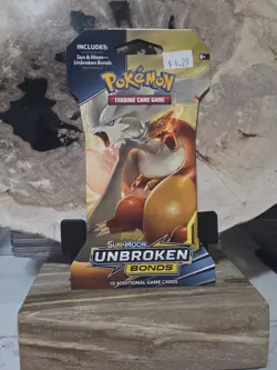 Pokemon Sun And Moon Unbroken Bonds Sleeved Booster Pack Factory Sealed - Image 1