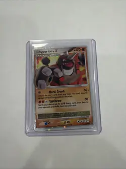 Rhyperior LV.X Black Star Promo Ultra Holo DP29 Pokemon TCG - Image 1