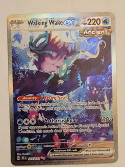 Pokemon Walking Wake ex Special Illustration Rare Temporal Forces 205/162 NM/M - Image 1