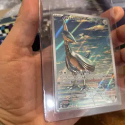 2024 Pokemon SKARMORY 209/191 Surging Sparks SSP EN Illustration Rare Holo ENG - Image 3