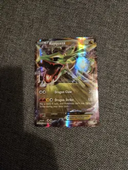 Pokemon TCG Rayquaza EX XY73 XY Black Star Promo - Image 1