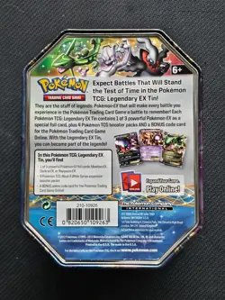 2017 Pokemon TCG Rayquaza Battle Origins Tin "OPENED" - Image 3