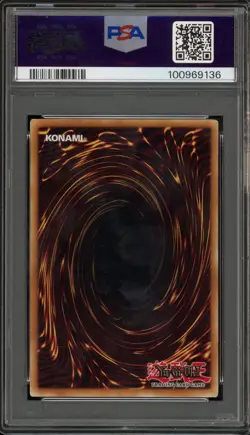 Yu-Gi-Oh! Dark Magician Ghost/Past 2 1st Edition Ghost Rare GFTP-EN128 PSA 7 - Image 2