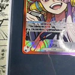 Uta (Alternate Art) OP06-001 Wings of the Captain Foil One Piece TCG Mint - Image 2