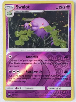 REVERSE HOLO Swalot 58/168 NM / M - Yuka Morii Clay Celestial Storm Pokemon Card - Image 1
