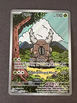 Pokemon TCG Twilight Masquerade Pinsir 168/167 Illustration Rare Holo Card - Image 1