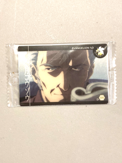 Kozo Fuyutsuki - C-06 - Neon Genesis Evangelion Wafer Sealed Card Japanese - Image 1