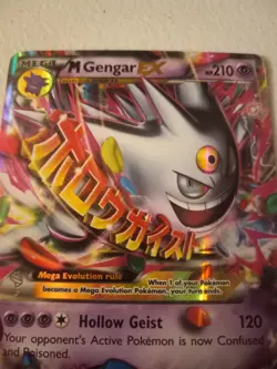 Mega Gengar EX Holo Black Star Promo Card XY166 - Image 3