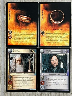 Lord of the Rings Fellowship of the Ring (363/365 cards) TCG CCG LOTR missing 2 - Image 1
