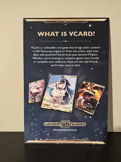Gamer Supps VCARD Vtuber Awards 2024 Promo Card 001 Womp Snack Full Art 9 - Image 2