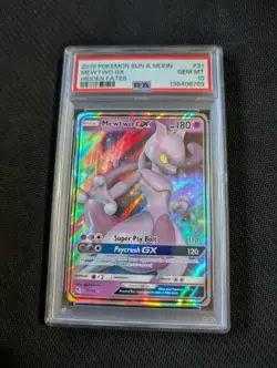 Mewtwo Gx 31 Psa 10 Graded Pokemon Card - Image 1