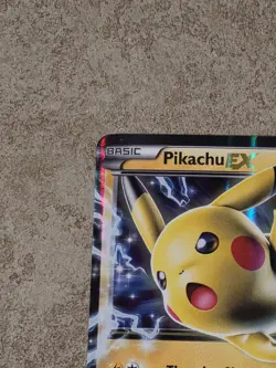 [ NM- ] Pikachu EX XY174 Promo Holo Pokemon Card - Image 3