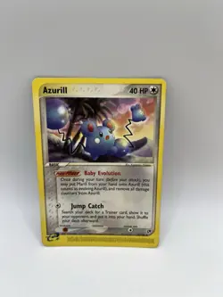 Azurill 31/100 - EX Sandstorm Set E-Reader Pokemon Card - Image 1
