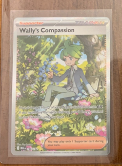 Pokemon Cards Wally's Compassion 186/132 Mega Evolution NM - Image 1