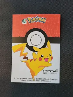 2024 Pokemon Stained Glass Crystal Card Collection Holo Vileplume #45 - Image 2