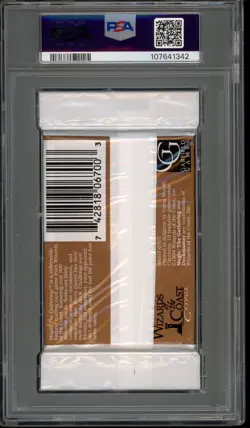 Pokemon Revised Edition Sealed Booster Plastic Pack PSA 8 - Image 2