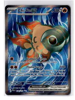 Chi-Yu ex (Full Art) - 234/193 SV Paldea Evolved Ultra Rare - NM - POKEMON TCG - Image 1