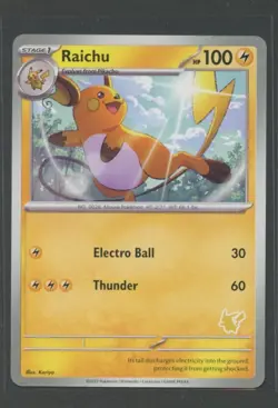 Raichu | My First Battle Deck | Pokemon Karte Englisch Near Mint 2023 - Image 2