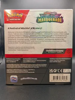 Pokemon TCG Scarlet & Violet Twilight Masquerade Sealed Booster Bundle 6 Pack - Image 2