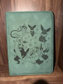 Pokemon Tcg Laser Engraved Eeveelution Binder - Image 1