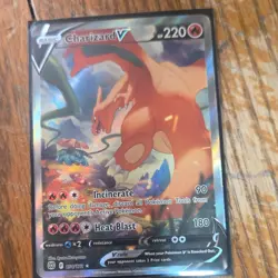 Pokemon TCG Holo Lot Mega Charizard X EX, Charizard V, Charmander SVP - Image 3