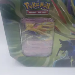 Pokemon TCG Azure Legends Tin Xerneas EX Factory Sealed 5 Booster Packs New - Image 2