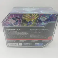 Pokemon TCG Azure Legends Tin Xerneas EX Factory Sealed 5 Booster Packs New - Image 4