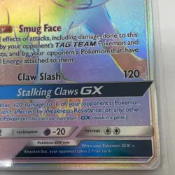 Pokemon TCG Alolan Persian GX Sun & Moon - Cosmic Eclipse 257/236 Holo Secret - Image 4