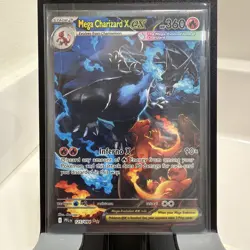 🔥 Mega Charizard X EX SIR 125/094 (English) Phantasmal Flames Pokemon TCG NM - Image 1