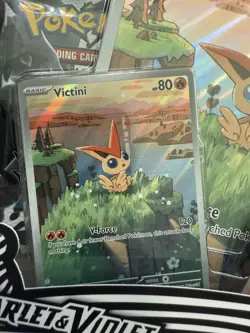 Pokemon Black Bolt/White Flare Unova SV10.5 Victini Illustration Collection - Image 3