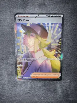 2025 Pokemon Black Bolt N's Plan SIR Special Illustration Rare 170/086 NM - Image 2