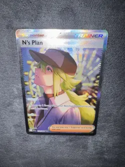 2025 Pokemon Black Bolt N's Plan SIR Special Illustration Rare 170/086 NM - Image 4