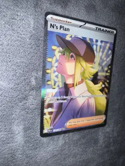2025 Pokemon Black Bolt N's Plan SIR Special Illustration Rare 170/086 NM - Image 5
