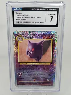 Gengar 11/110 Legendary Collection Reverse Holo Pokemon CGC 7 Rare - Image 1