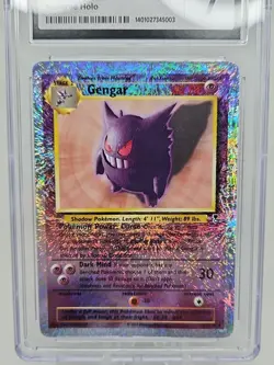 Gengar 11/110 Legendary Collection Reverse Holo Pokemon CGC 7 Rare - Image 2
