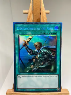 Reinforcement Of The Army - Collector's Rare 1st Edition RA01-EN051 NM YuGiOh - Image 1