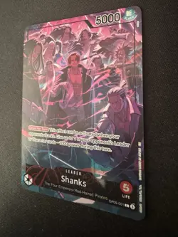 One Piece TCG Shanks Leader OP09-001 English - 2nd anniversary - Image 2