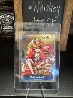 Monkey D Luffy - 2024 Convention Promo Foil - P-043 One Piece - English (LP) - Image 1
