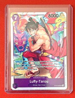 Luffy-Tarou • ST18-005 SR Starter Deck 18 Holo Foil One Piece TCG NM - Image 1