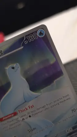 Pokemon TCG Dewgong 097/094 Illustration Rare Card English Phantasmal Flames NM - Image 3