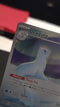 Pokemon TCG Dewgong 097/094 Illustration Rare Card English Phantasmal Flames NM - Image 4